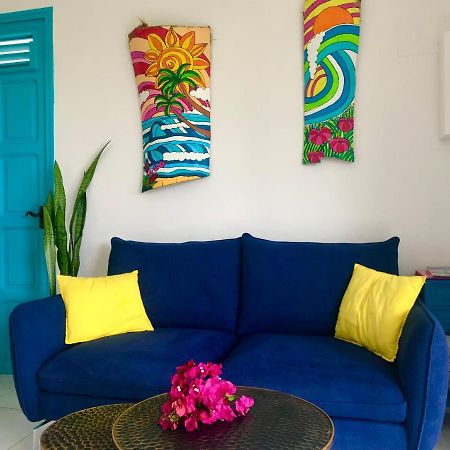 Appartement Prive Eco-Responsable, Vue Sur La Mer Des Caraibes Et Jardin Clos, Wifi, A 2Mn De La Plage Сен-Лу Екстериор снимка