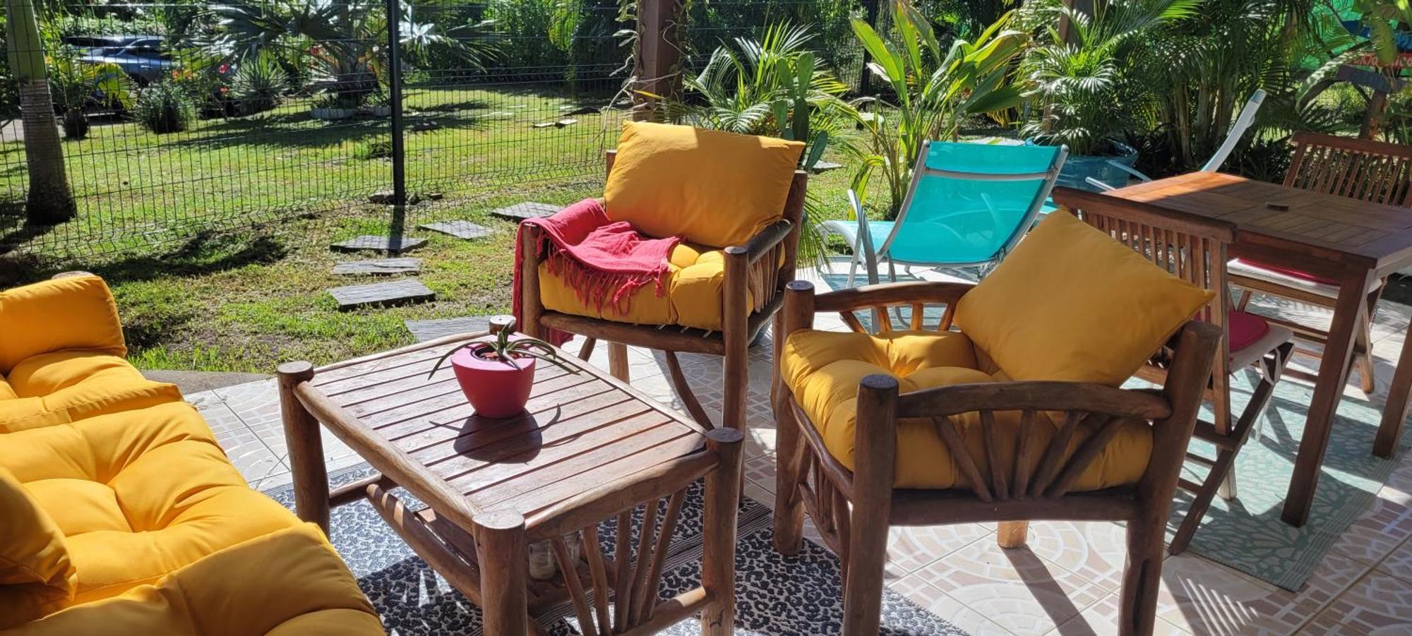 Appartement Prive Eco-Responsable, Vue Sur La Mer Des Caraibes Et Jardin Clos, Wifi, A 2Mn De La Plage Сен-Лу Екстериор снимка